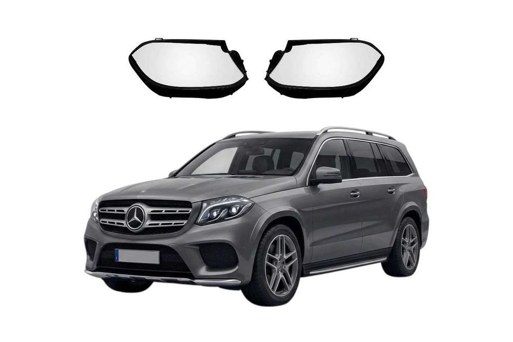 Стъкла за фар Mercedes GLS X166 2015-2019, Капаци за фарове GLS X166
