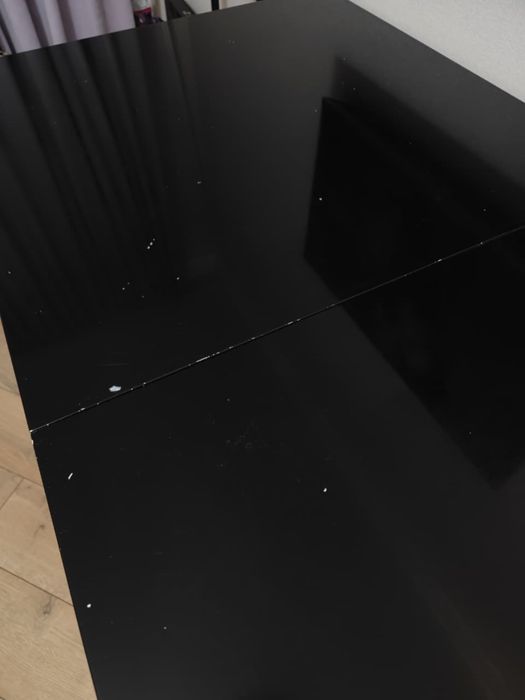 Стол раздвижной трансформер черный