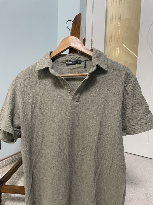 Официални тениски с яка с къс ръкав