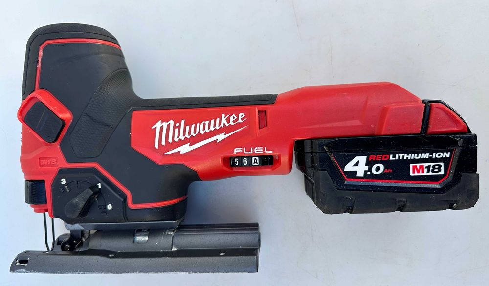 Milwaukee M18 FBJS - Безчетков прободен трион 2x18V 4.0Ah перфектен!