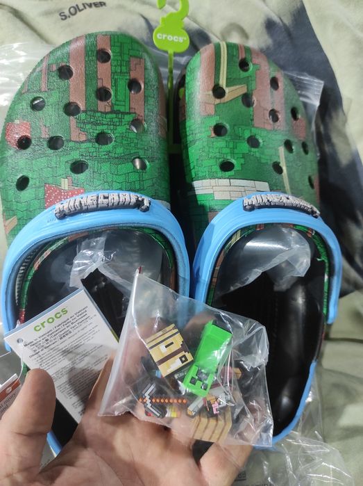 Crocs Minecraft тапочки