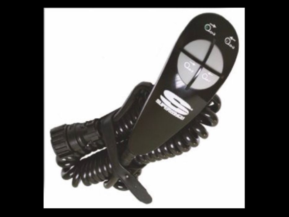 Troliu SUPERWINCH TALON 9.5 SR cablu sintetic - 12V