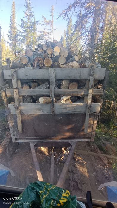 Продам дрова чурками и долгатём .