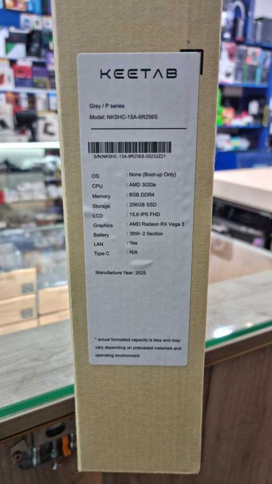 Ноутбук Keetab Amd Athlon 3020E 15'6 FHD IPS