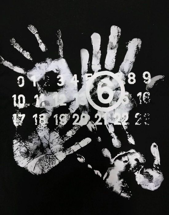 Maison Margiela черна тениска М