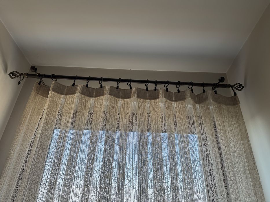 Корниз с перде 2 бр.