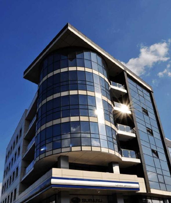 Фасадное остекление, а также двери, окна, витражи из калёного стекла