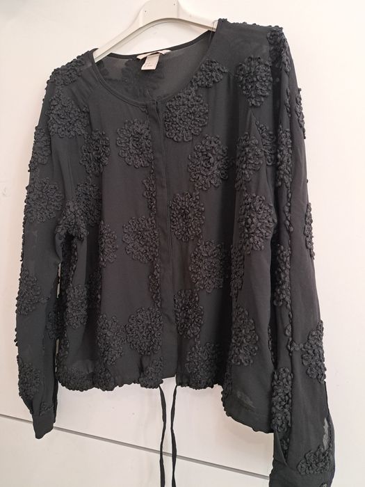 H&M риза с 3d цветя р-р С