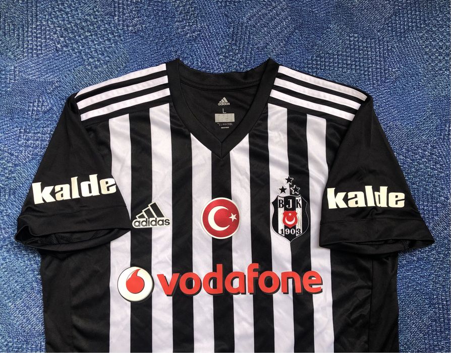 Adidas Besiktas 2017-18 Away Shirt ОРИГИНАЛНА футболна фланелкa - L-M
