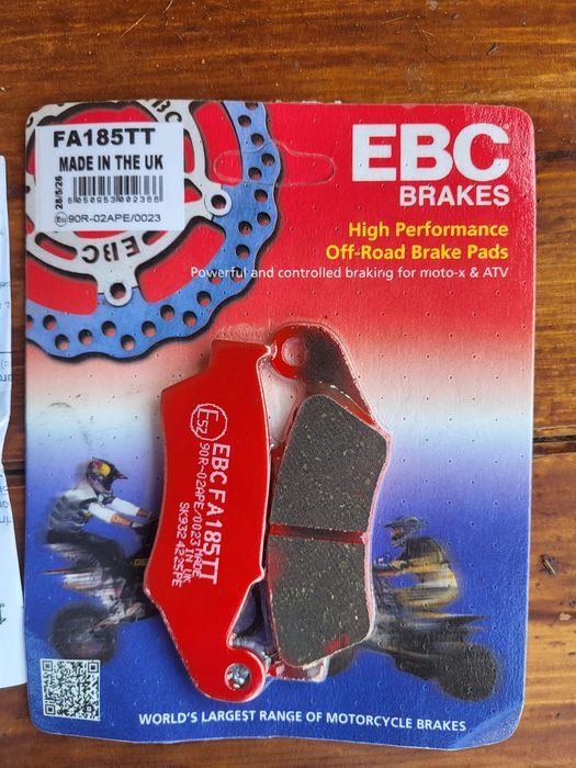 Set placute frana motocicleta FA185TT