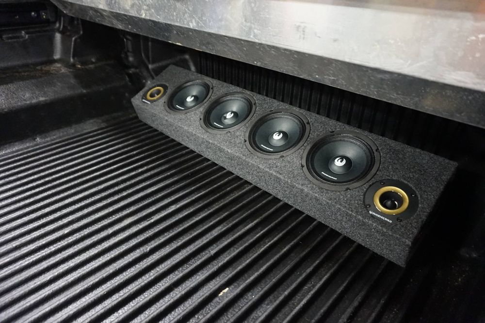 ZPROB654 1520W Premium Audio Speaker Box, car sound bar Phoenix gold