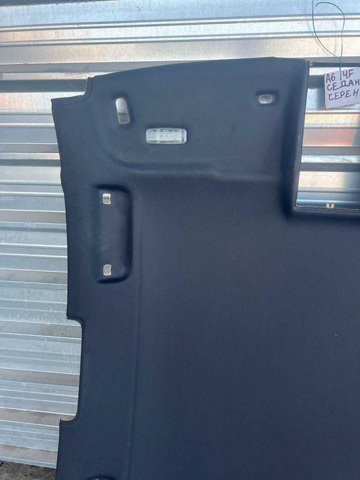 Черен мек таван Audi A6 C6 4F седан комплект с таван колонки и сенници