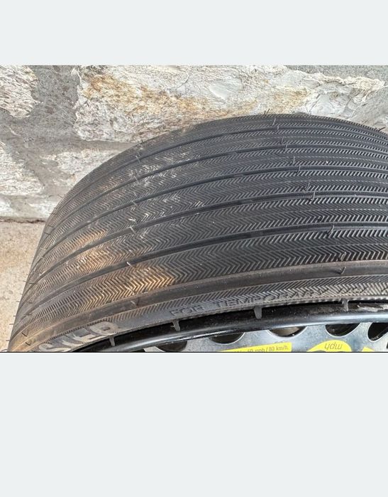 Rezervă slim 5x100 GONFLABILĂ:Audi VW Seat SKODA Lexus Subaru Toyota MG  Chrysler SAAB