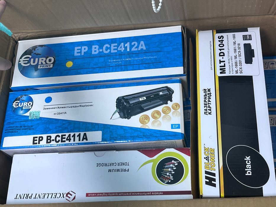 Новые картриджи на принтеры