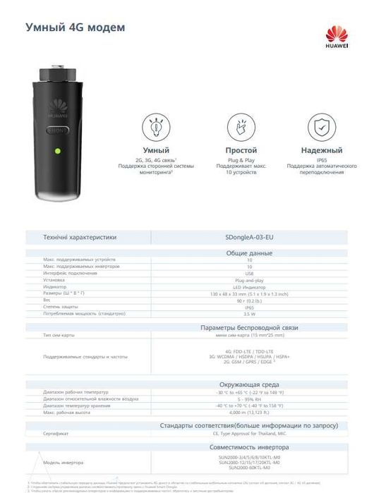 Модем Smart DONGLE 4G