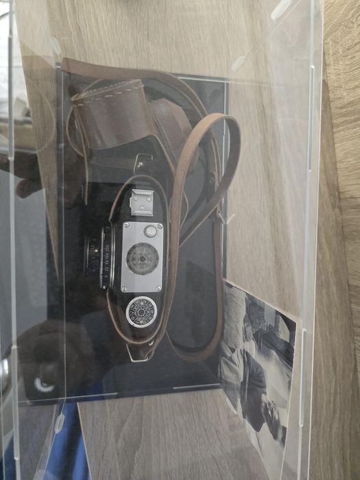 Aparat foto sovietic Smena-2 (Смена-2), anii 1960, caseta inclusa