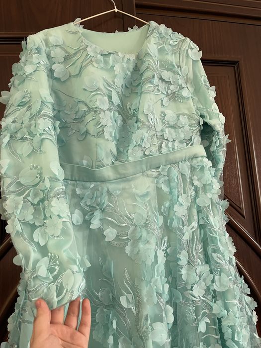 Вечерний койлак гипюрли