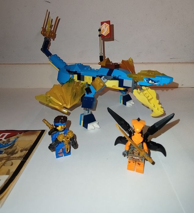 LEGO Ninjago 71760 – complet funcțional, mici piese înlocuite