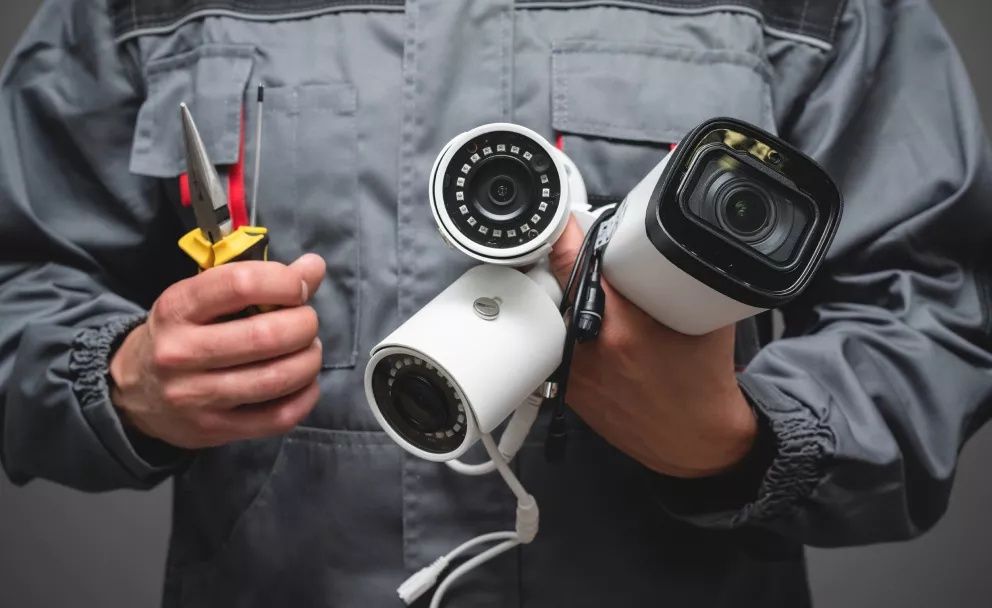 Установка видеонаблюдения