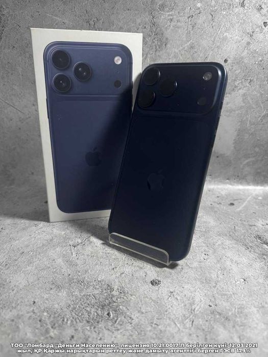 Смарфтон Apple IPhone 17 ProMax 256гб АКБ100% Букетова 53 лот 11/35519