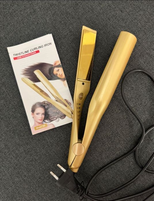 Чисто нова преса за права коса и къдрици