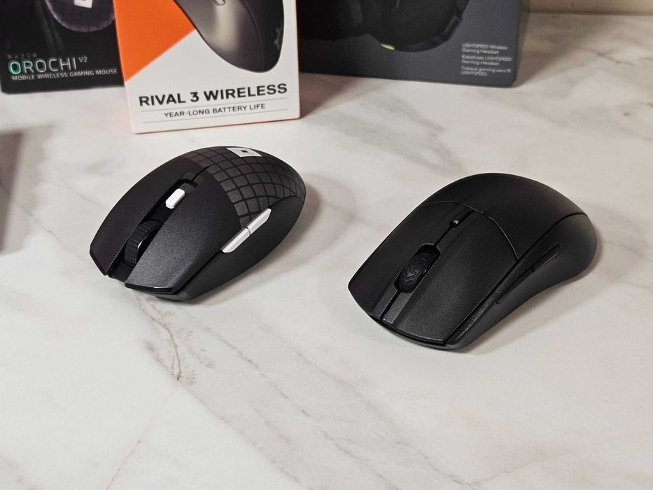 Безжичен комплект: клавиатура Redragon + Logitech G435 + мишка
