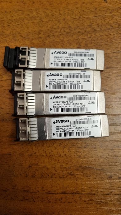 Трансивер модуль Avago SFP 8гб/с