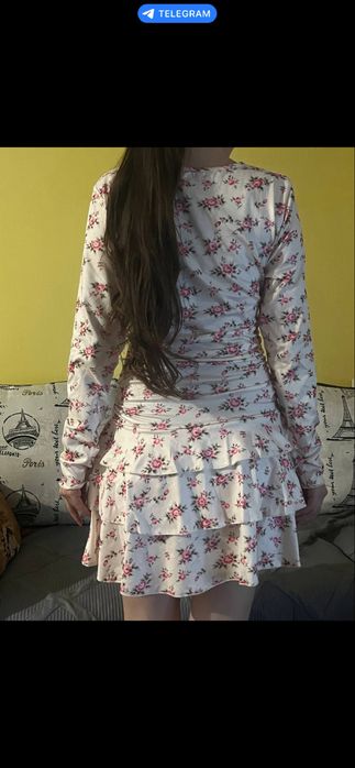 Цветочное платье в наличии