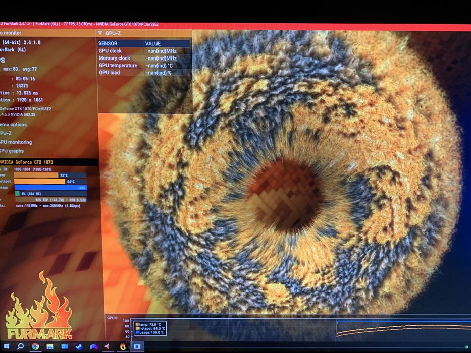 Видеокарта gtx 1070 8гб zotac