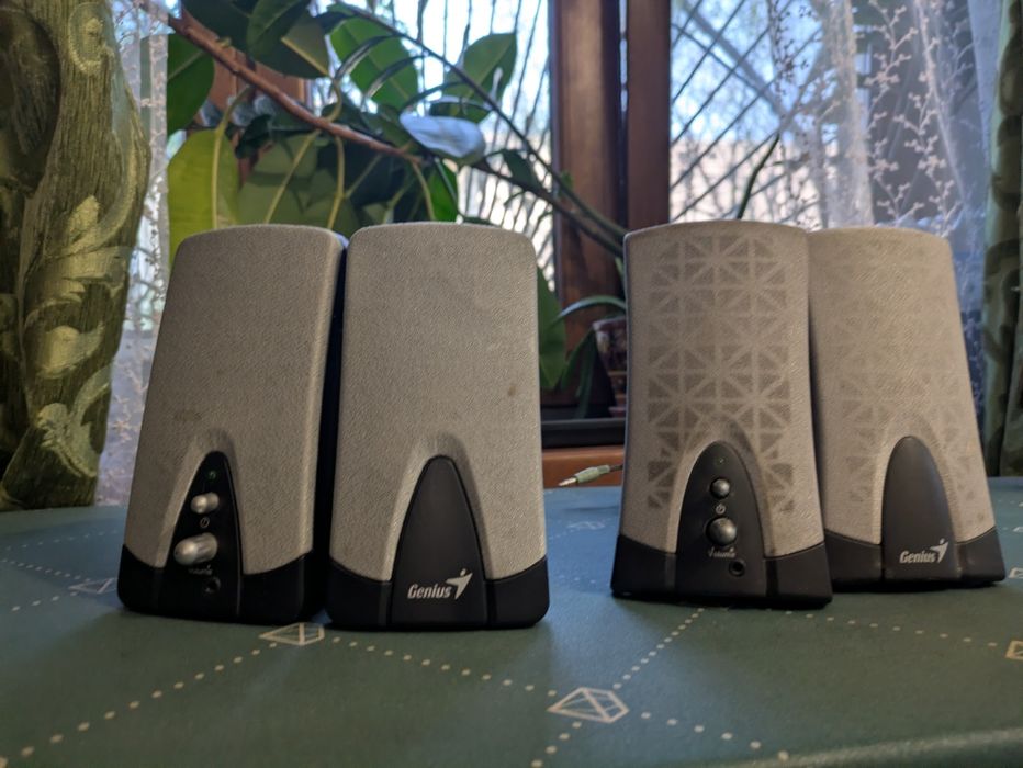 Компьютерные колонки Genius, 2 пары