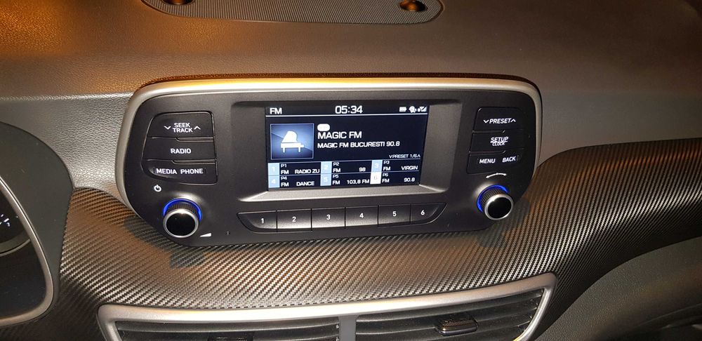 Radio original de pe Hyundai Tucson Confort 2018 - 2019