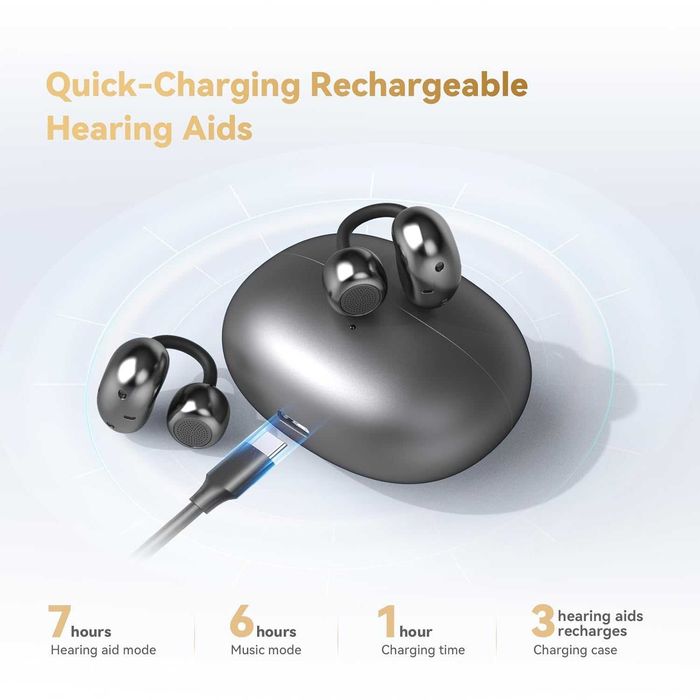 Viva Hear Bluetooth  слухови апарати 7-степенно регулиране на звука