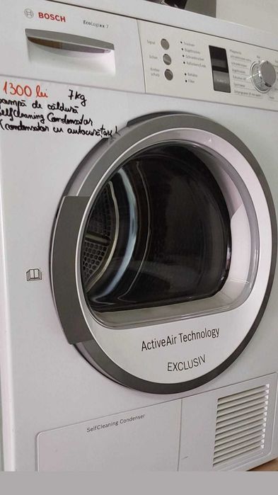 Uscator de rufe Bosch EcoLogixx 7
