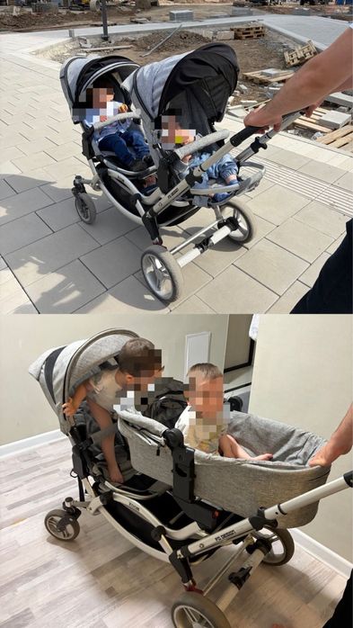Коляска для двоиний или погодок)