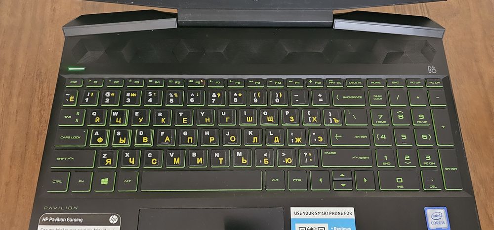 Продам ноутбук laptop  HP Pavilion gaming