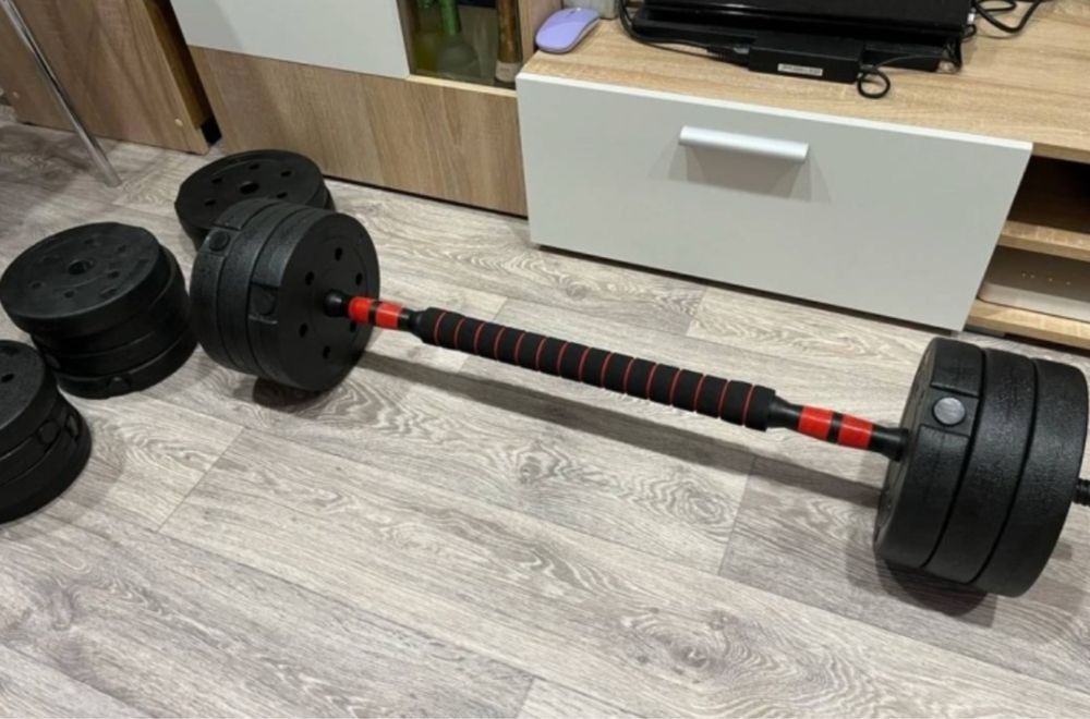 штанга и гантели набор