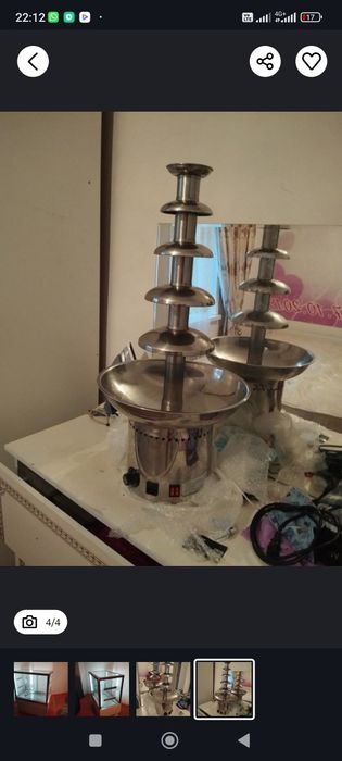 Шоколадный фантан