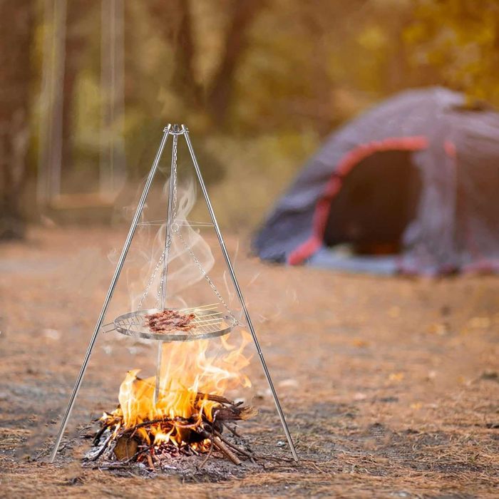 Грил/Скара REDCAMP Swivel Grill
