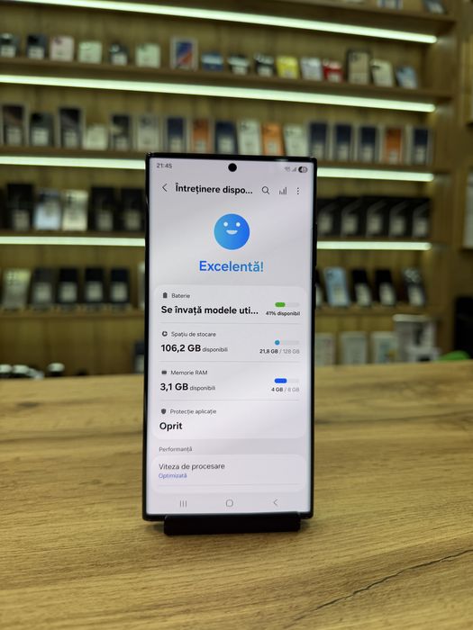 ‼️ Samsung S22 Ultra Black 128Gb - Garantie 12 luni