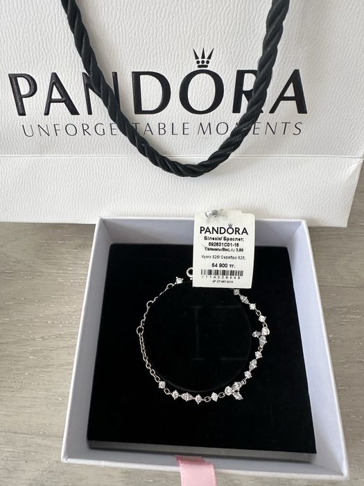 Пандора оригинал! Браслет, чистое серебро.