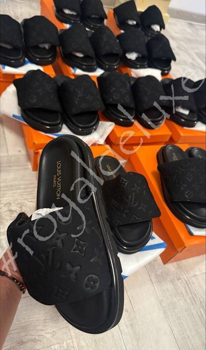 Papuci dama Louis Vuitton
