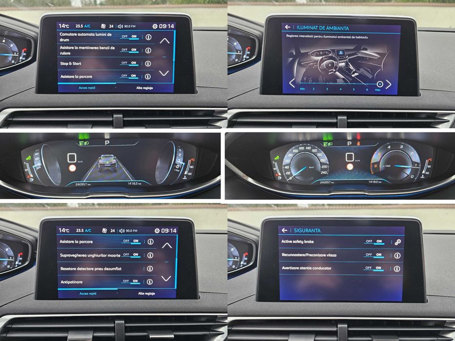 Peugeot 3008 ALLURE 07.2018 1.5HDI 131cp EAT8 / Faruri LED Virtual Distronic LINE BLIS / Impecabila
