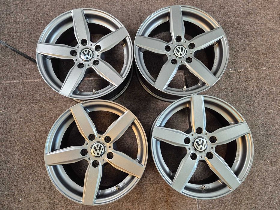 4 Jante Aliaj 5x120 16'' Dedicate VW Transporter T5 T6 Caravelle Multivan Amarok - 7J ET 31 !