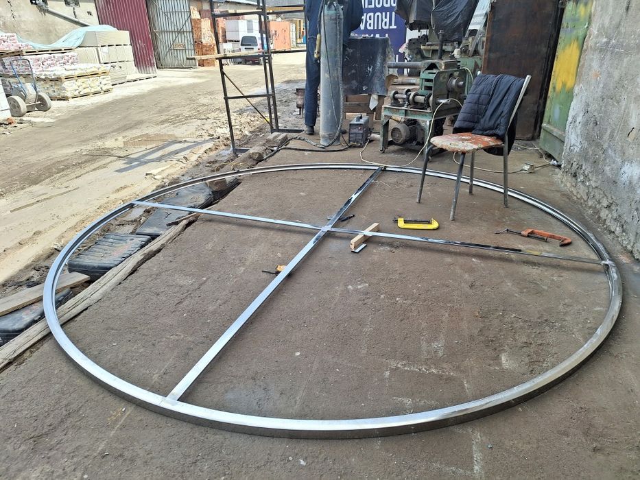 Трубогиб услуги гиба труб диаметром от 20 до 50 перила, навесы, водопы