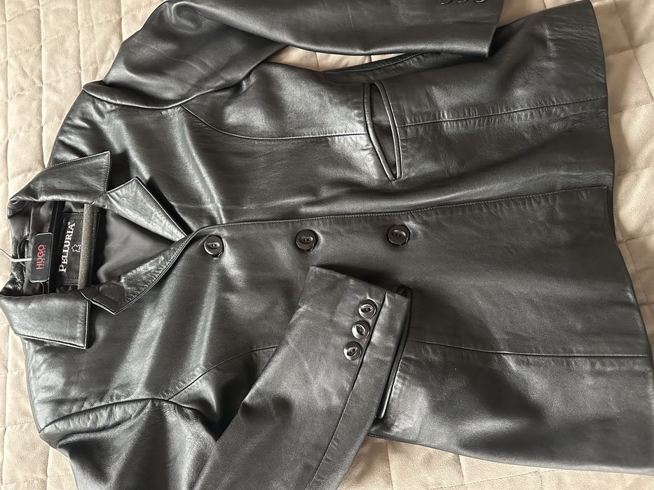 Кожанный пиджак