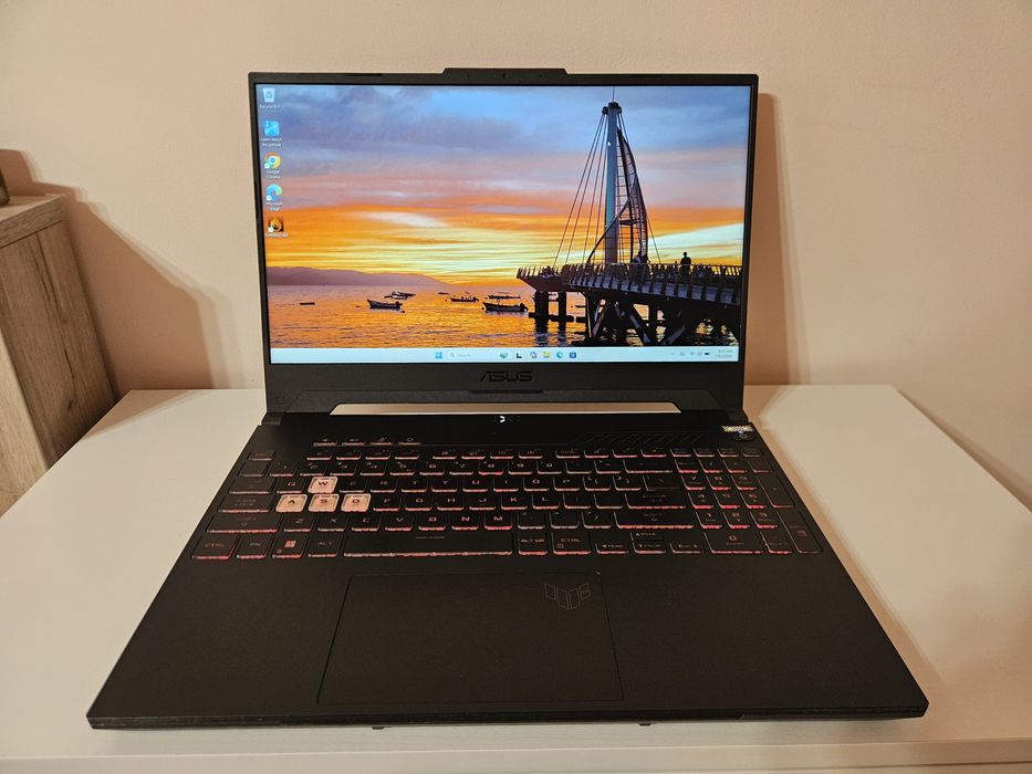 Vand Laptop Gaming ASUS TUF F15 FA507RE, RTX 3050ti, Ryzen™ 7 6800HS, 16GB DDR5, 512SSD