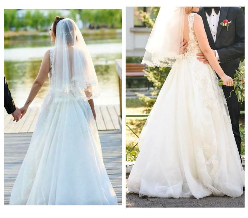 Rochie de mireasă Rosa Clara plus cadouri