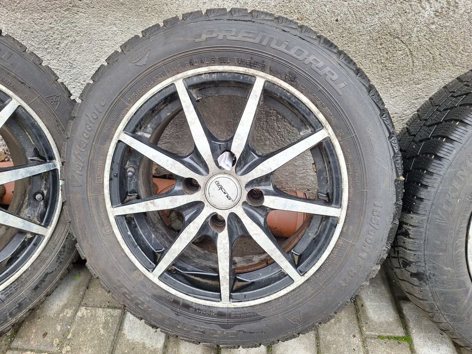 Anvelope vara cu jante aluminiu R 14 Ford, Renault, Citroen, Peugeot