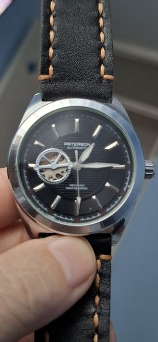 PATERSON automatic ceas de mînă bărbătesc cu curea din piele