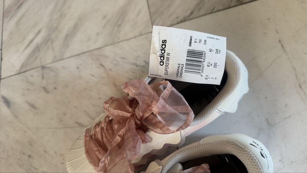 Adidas Superstar White / Pink
